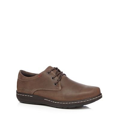 Hush Puppies Brown 'Villy Victory' lace up shoes